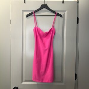 Abercrombie & Fitch Vibrant Pink Mini Dress